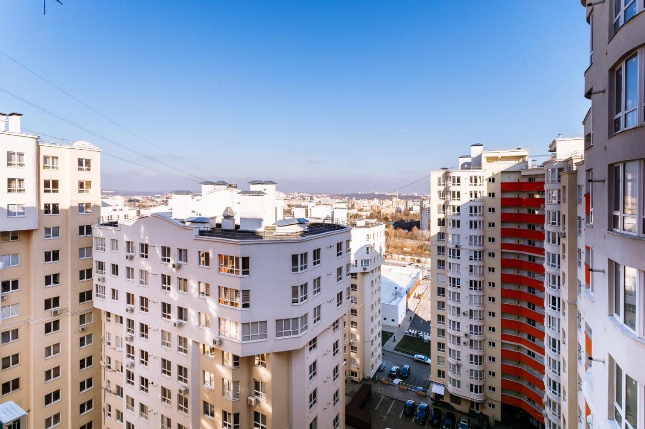 Near Shopping Malldova And Kaufland Wi-Fi Lägenhet Chişinau Exteriör bild
